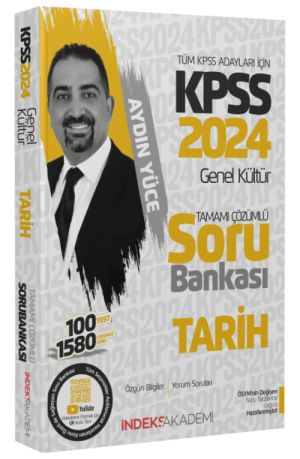 2024 KPSS Tarih Soru Bankası Çözümlü - Aydın Yüce
