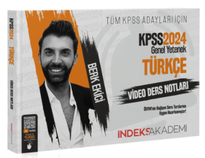 2024 KPSS Türkçe Video Ders Notları - Berk Ekici
